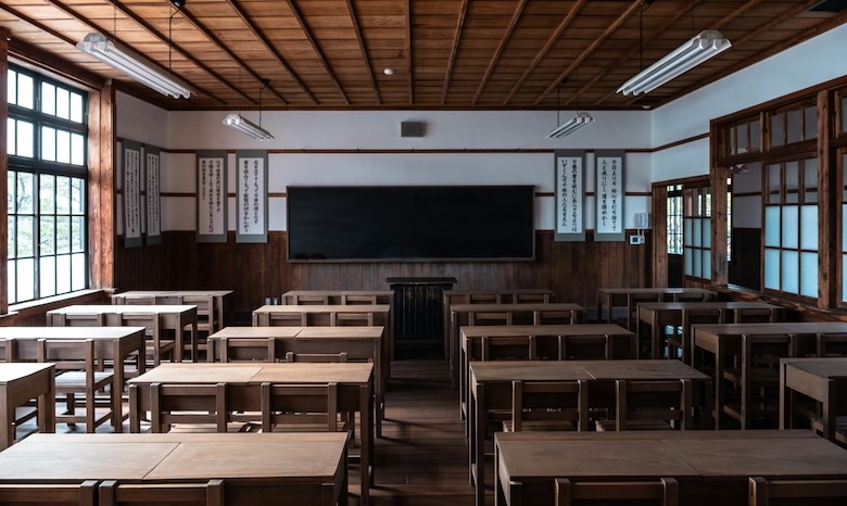 学校の教室の画像