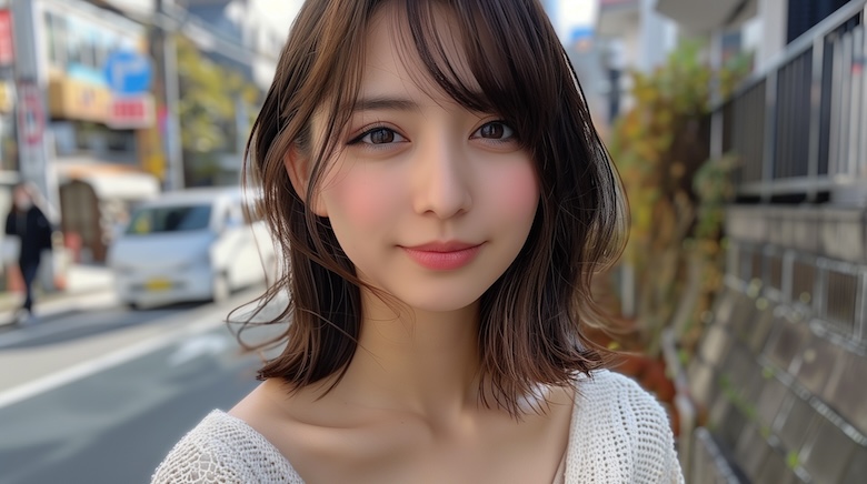 昔、人見知りしていた女性
