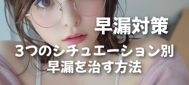 3つの早漏対策