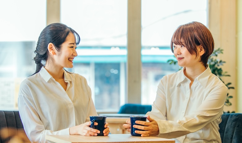 本音で話す女性たち
