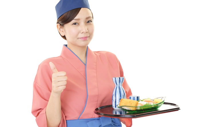 これからも続けましょう!と言っている女性の画像