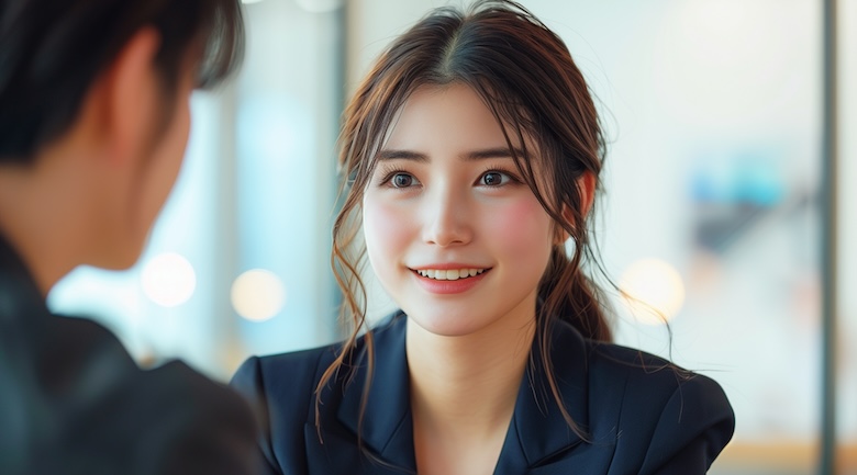 女性担当者の画像