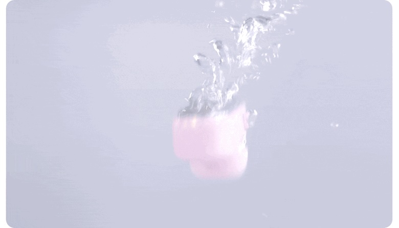 防水を表現している「みみき」の画像