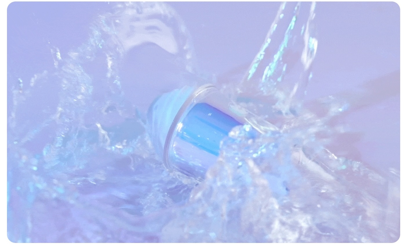キュキュカップの防水を表す画像