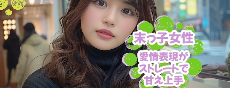末っ子女性の性格・特徴